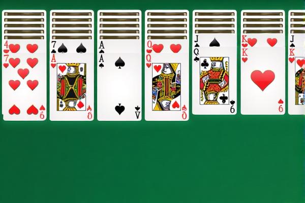 绿色蜘蛛纸牌接龙