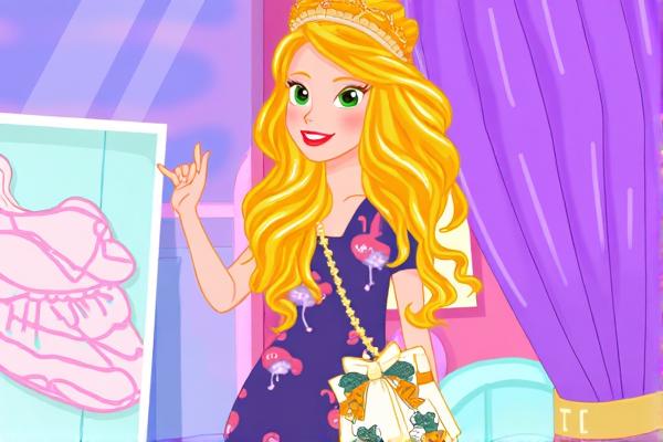 女生的时尚运动鞋