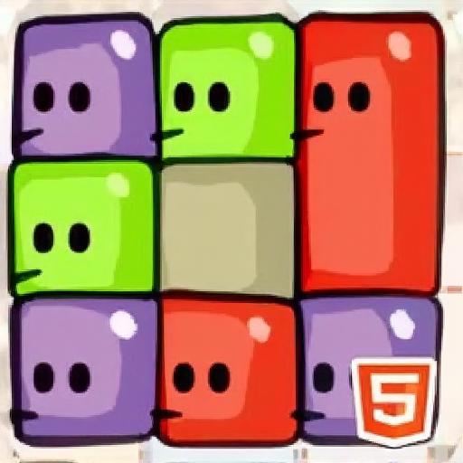 五彩果冻大相连