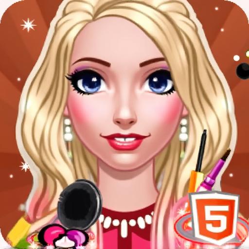 女孩的秋季化妆