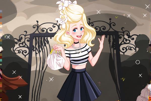 爱丽丝的度假装扮