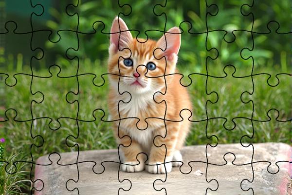 可爱小猫拼图