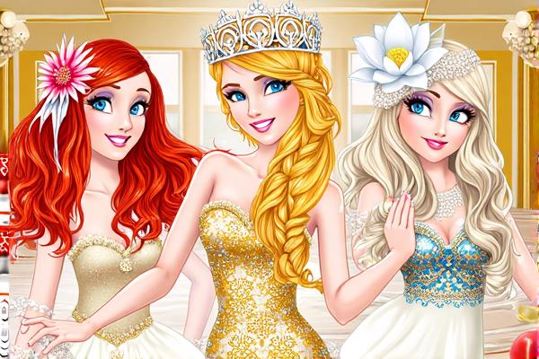 新娘的华丽婚纱