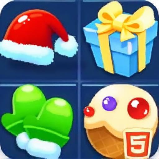 圣诞节元素对对碰