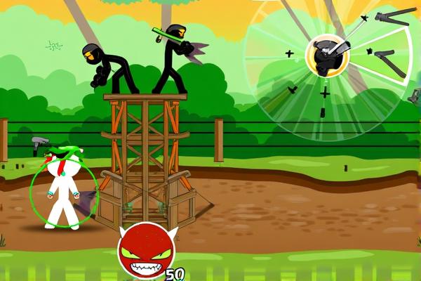 黑白火柴人大战