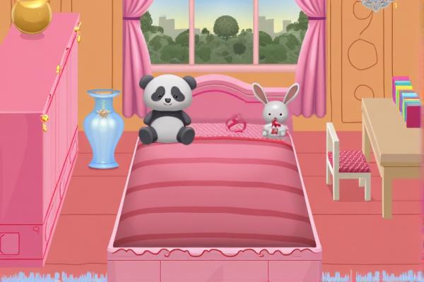 美丽公主卧室布置