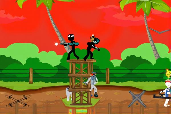 黑白火柴人大战无敌版