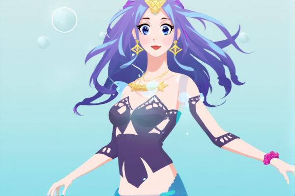 美人鱼公主装扮记