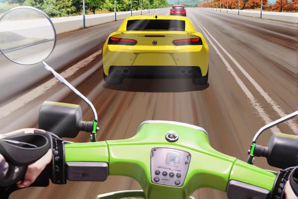 摩托车高速模拟驾驶无敌版