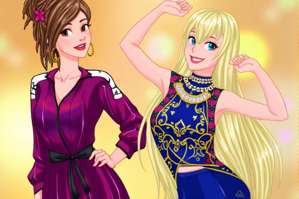 女孩们的冬季服装