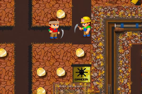 挖矿少年选关版