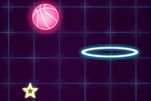 霓虹灯扣篮