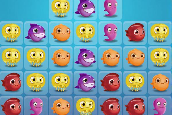 梦幻水族对对碰