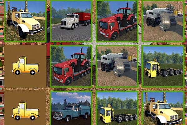 农场卡车翻牌
