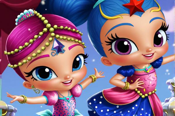 闪闪发光的女孩