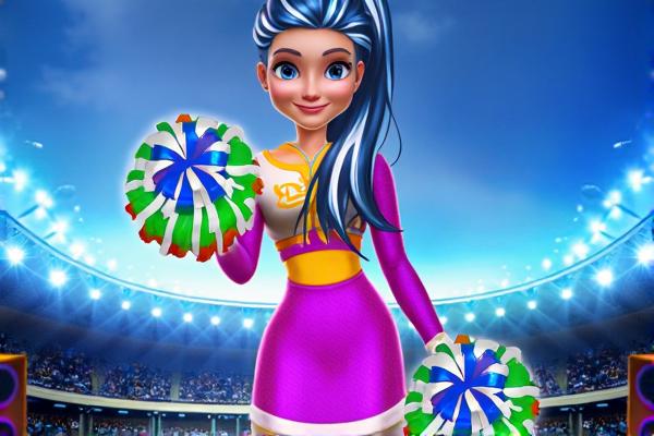 拉拉队女孩换装