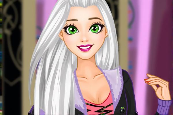 高中女孩的装扮