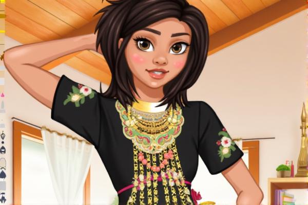 女孩时尚媒体照片