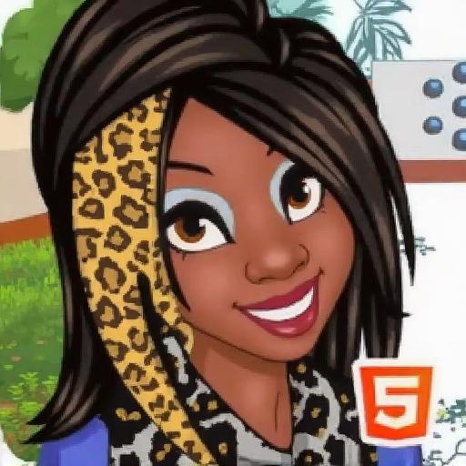 酷爱豹纹的女孩