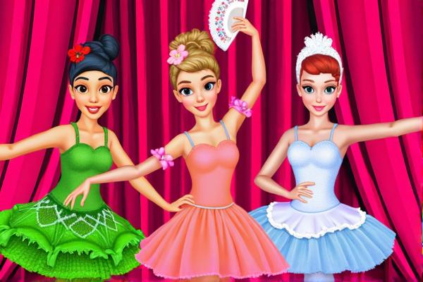 公主的芭蕾舞表演