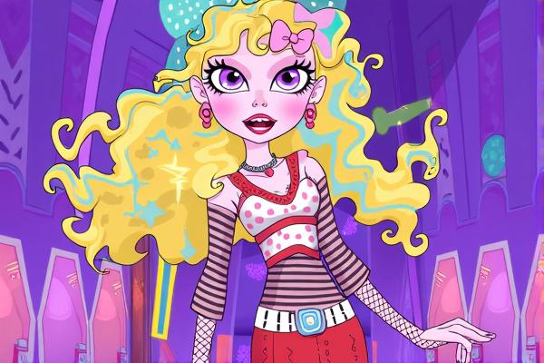 高校女孩的个性装