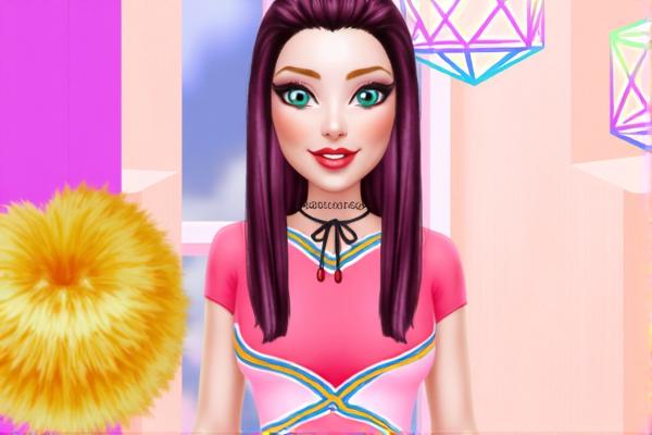 时尚的啦啦队长