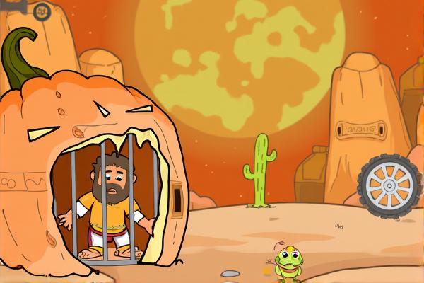 救援受困的沙漠人