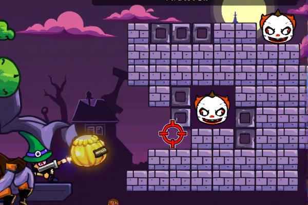 火箭筒炮轰怪物选关版