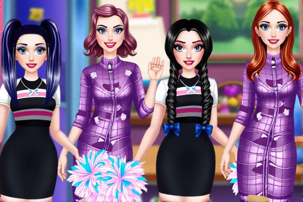 艾米的高中校服