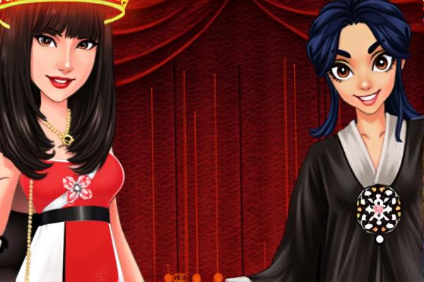 女孩的选美比赛