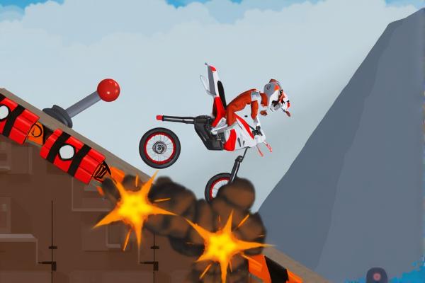 极限摩托车大赛选关版