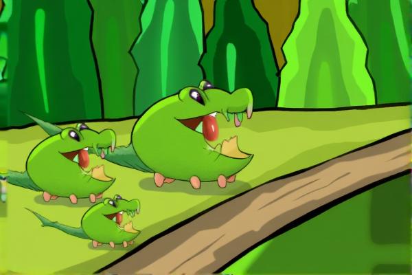 拯救可爱小鳄鱼