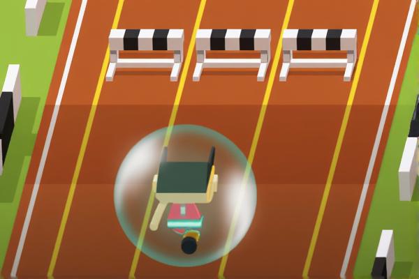 跨栏长跑无敌版