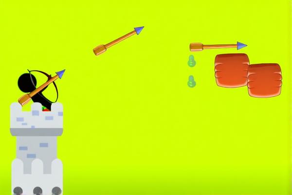 火柴人守护城堡