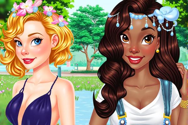 女孩的时尚花冠