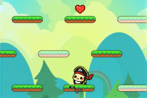 霓虹小怪向上跳无敌版