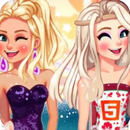 公主们的新年装扮