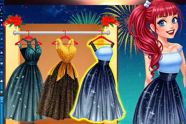 公主们的新年装扮