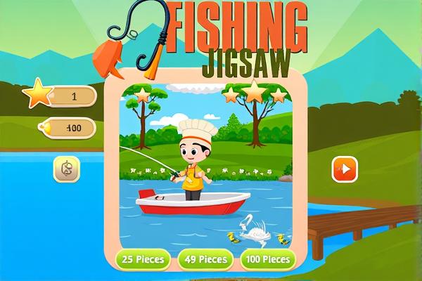 钓鱼拼图