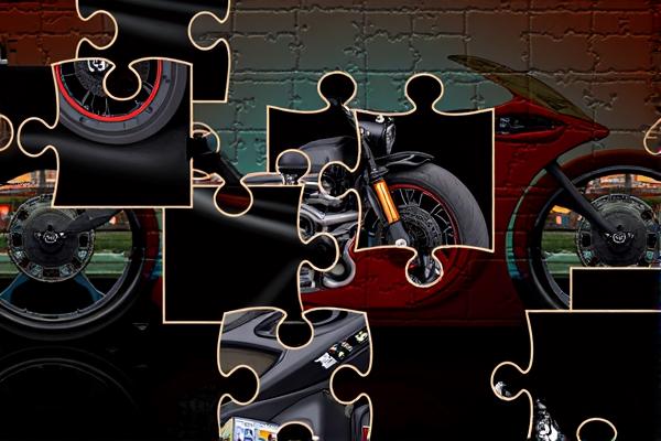 极速摩托车拼图