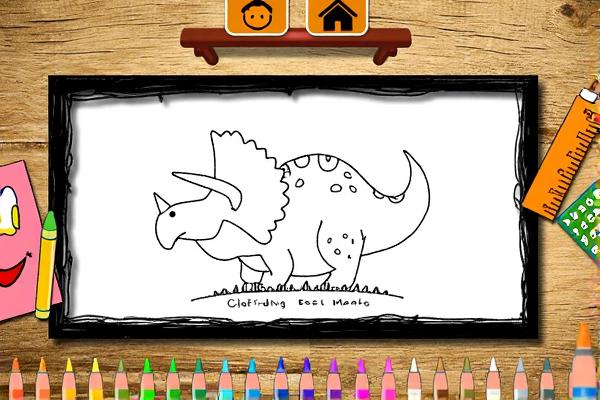 恐龙儿童图画册