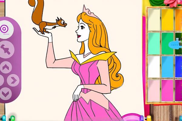 美丽公主绘画书