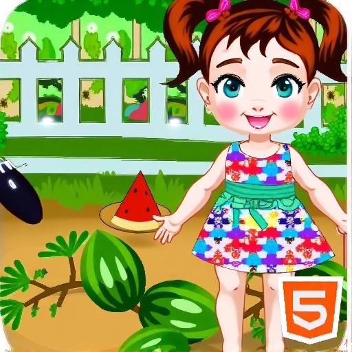 宝贝泰勒种西瓜