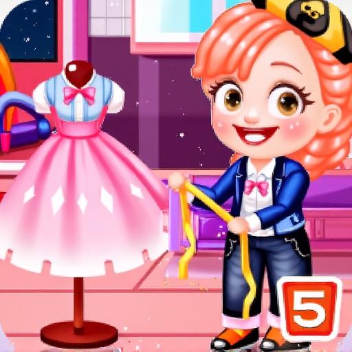 可爱宝贝当设计师