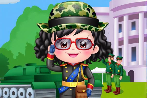 可爱宝贝当警官