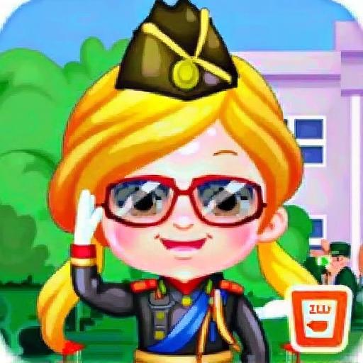 可爱宝贝当警官