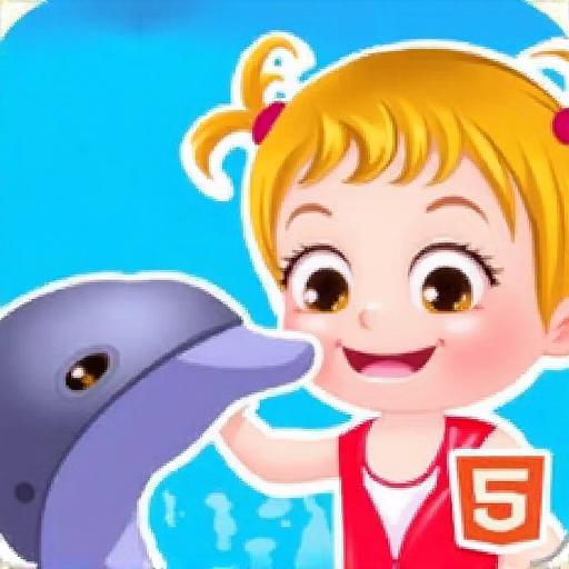 可爱宝贝逛海洋馆