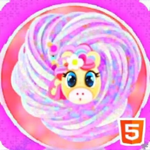 做独角兽彩虹泥