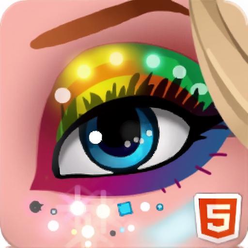 公主的彩虹眼妆