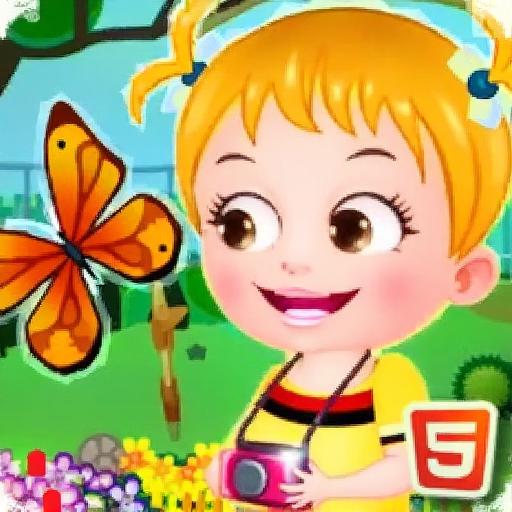 可爱宝贝自然探险